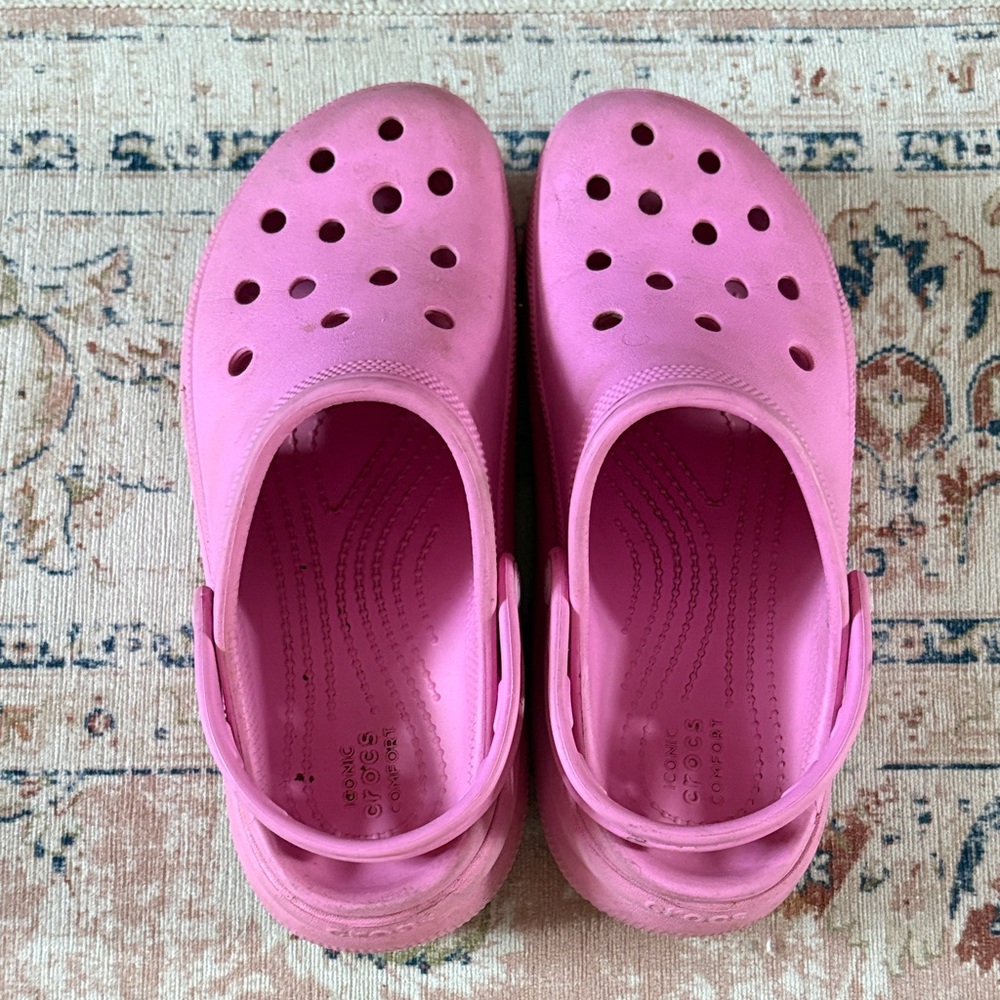 CROCS Kids Pink Water Shoes